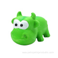 Pig Cartoon Chew Toy Rubber Squeaky Sound Toy